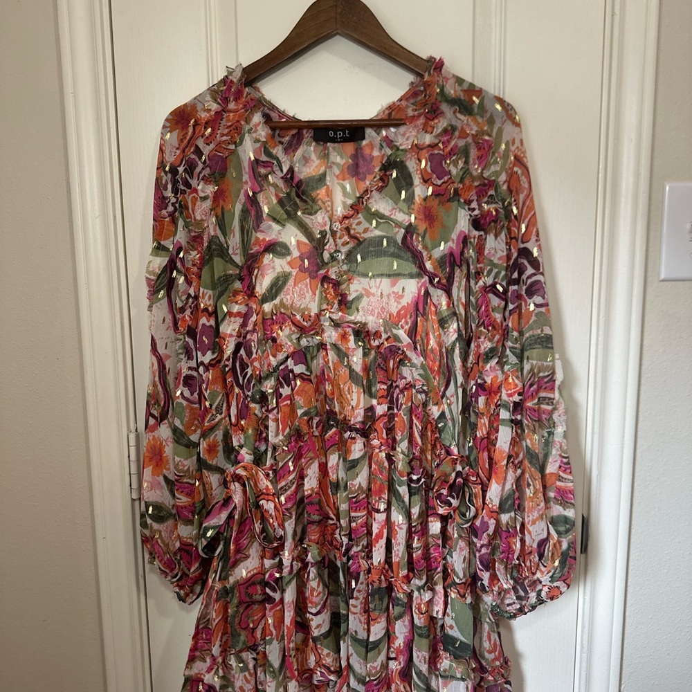 Colorful Floral Dress by O.P.T